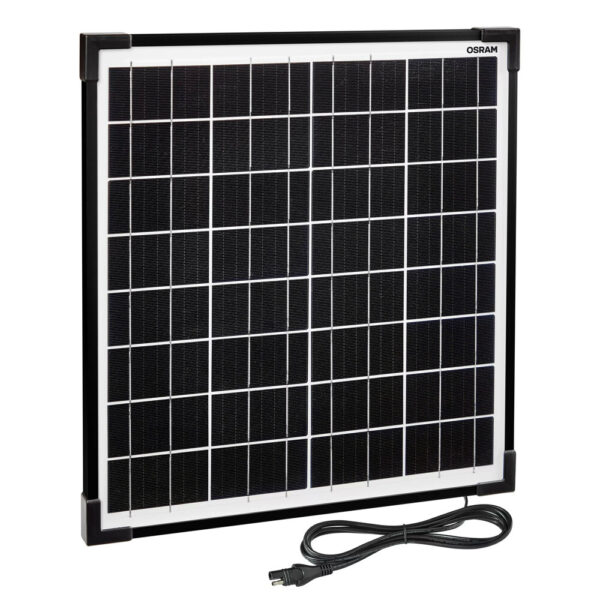 Osram ΗΛΙΑΚΟΣ ΦΟΡΤΙΣΤΗΣ ΜΠΑΤΑΡΙΑΣ (ΠΑΝΕΛ) 18V 1,1Α 41x35,1x1.8cm/ΚΑΛΩΔΙΟ 300cm BATTERYCHARGE SOLAR OSRAM - 1 ΤΕΜ.