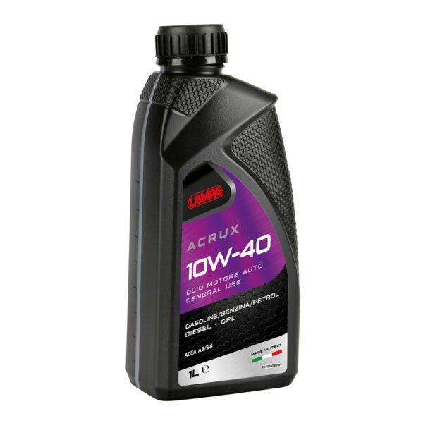 Lampa ΛΑΔΙ ΚΙΝΗΤΗΡΑ 10W-40 ACRUX ΗΜΙΣΥΝΘΕΤΙΚΟ GENERAL USE 1L LAMPA - 1 ΤΕΜ. - Image 2