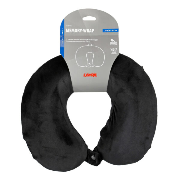 Lampa ΜΑΞΙΛΑΡΙ ΤΑΞΙΔΙΟΥ ΑΥΧΕΝΑ MEMORY FOAM ΜΑΥΡΟ MEMORY-WRAP LAMPA - 1 ΤΕΜ. - Image 3