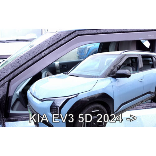 Heko ΑΝΕΜΟΘΡΑΥΣΤΕΣ ΓΙΑ KIA EV3 5D 2024+ ΖΕΥΓΑΡΙ ΑΠΟ ΕΥΚΑΜΠΤΟ ΦΙΜΕ ΠΛΑΣΤΙΚΟ HEKO – 2 ΤΕΜ
