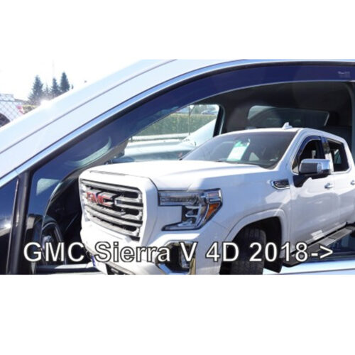 Heko ΑΝΕΜΟΘΡΑΥΣΤΕΣ ΓΙΑ GMC SIERRA V 4D 2018+ ΖΕΥΓΑΡΙ ΑΠΟ ΕΥΚΑΜΠΤΟ ΦΙΜΕ ΠΛΑΣΤΙΚΟ HEKO – 2 ΤΕΜ.