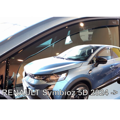 Heko ΑΝΕΜΟΘΡΑΥΣΤΕΣ ΓΙΑ RENAULT SYMBIOZ 5D 2024+ ΖΕΥΓΑΡΙ ΑΠΟ ΕΥΚΑΜΠΤΟ ΦΙΜΕ ΠΛΑΣΤΙΚΟ HEKO – 2 ΤΕΜ.