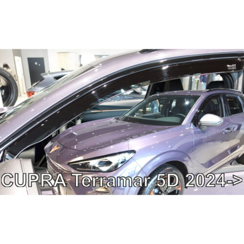 Heko ΑΝΕΜΟΘΡΑΥΣΤΕΣ ΓΙΑ CUPRA TERRAMAR 5D 2024+ ΖΕΥΓΑΡΙ ΑΠΟ ΕΥΚΑΜΠΤΟ ΦΙΜΕ ΠΛΑΣΤΙΚΟ HEKO – 2 ΤΕΜ.