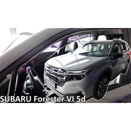 Heko ΑΝΕΜΟΘΡΑΥΣΤΕΣ ΓΙΑ SUBARU FORESTER (SL) 5D 2024+ ΖΕΥΓΑΡΙ ΑΠΟ ΕΥΚΑΜΠΤΟ ΦΙΜΕ ΠΛΑΣΤΙΚΟ HEKO – 2 ΤΕΜ