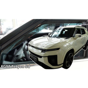 Heko ΑΝΕΜΟΘΡΑΥΣΤΕΣ ΓΙΑ KGM ACTYON 5D 2024+ ΖΕΥΓΑΡΙ ΑΠΟ ΕΥΚΑΜΠΤΟ ΦΙΜΕ ΠΛΑΣΤΙΚΟ HEKO - 2 ΤΕΜ.