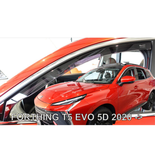 Heko ΑΝΕΜΟΘΡΑΥΣΤΕΣ ΓΙΑ FORTHING T5 EVO 5D 2020+ ΣΕΤ ΑΥΤΟΚΙΝΗΤΟΥ ΑΠΟ ΕΥΚΑΜΠΤΟ ΦΙΜΕ ΠΛΑΣΤΙΚΟ HEKO – 4 ΤΕΜ.