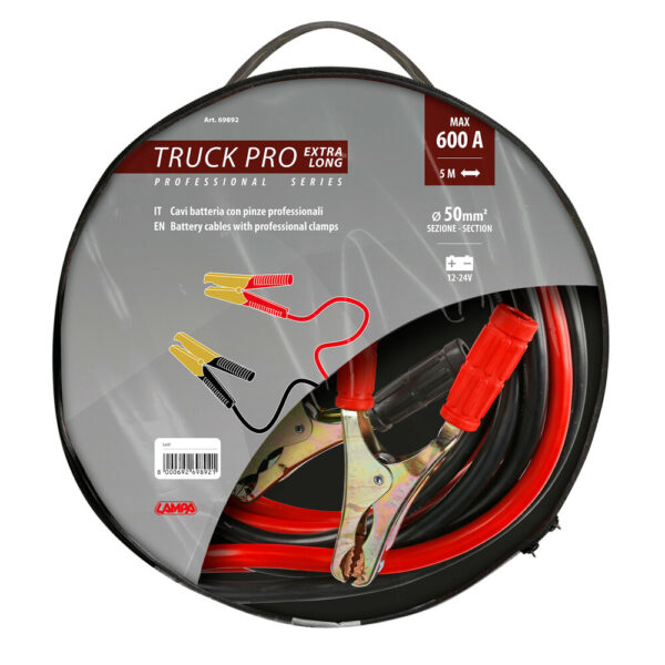Lampa ΡΕΥΜΑΤΟΔΟΤΕΣ PROFESSIONAL SERIES TRUCK PRO EXTRA LONG 600A 500cm  LAMPA - 1 ΤΕΜ. - Image 4