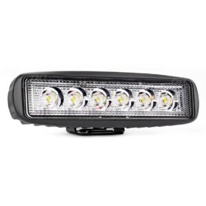 Amio Amio - ΠΡΟΒΟΛΕΑΣ ΕΡΓΑΣΙΑΣ DAYLINE WL01 FLAT 9/60V - 18W - 6000K - 6 LED (ΛΕΥΚΟ/ΨΥΧΡΟ) - 160 Χ 43 Χ 42 mm - 1 ΤΕΜ. (01612/AM)