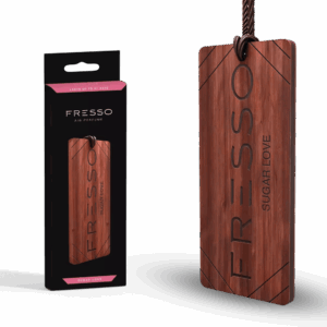 Fresso Fresso - Ξύλινο Κρεμαστό Αρωματικό Αυτοκινήτου Sugar Love - 1 τεμ. (159006/FRE)