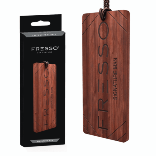 Fresso Fresso – Ξύλινο Κρεμαστό Αρωματικό Αυτοκινήτου Signature Man – 1 τεμ. (159860/FRE)