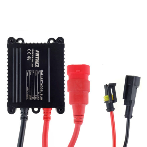 Amio Amio – Μετασχηματιστής Xenon HID Slim Ballast Digital τάση λειτουργίας 9-16V απόδοσης 35W ένταση ρεύματος 3.2A για kit Xenon διάσταση 85x60x15mm για Επιβατικά Αυτοκίνητα – 1 τεμ. (01545/AM)