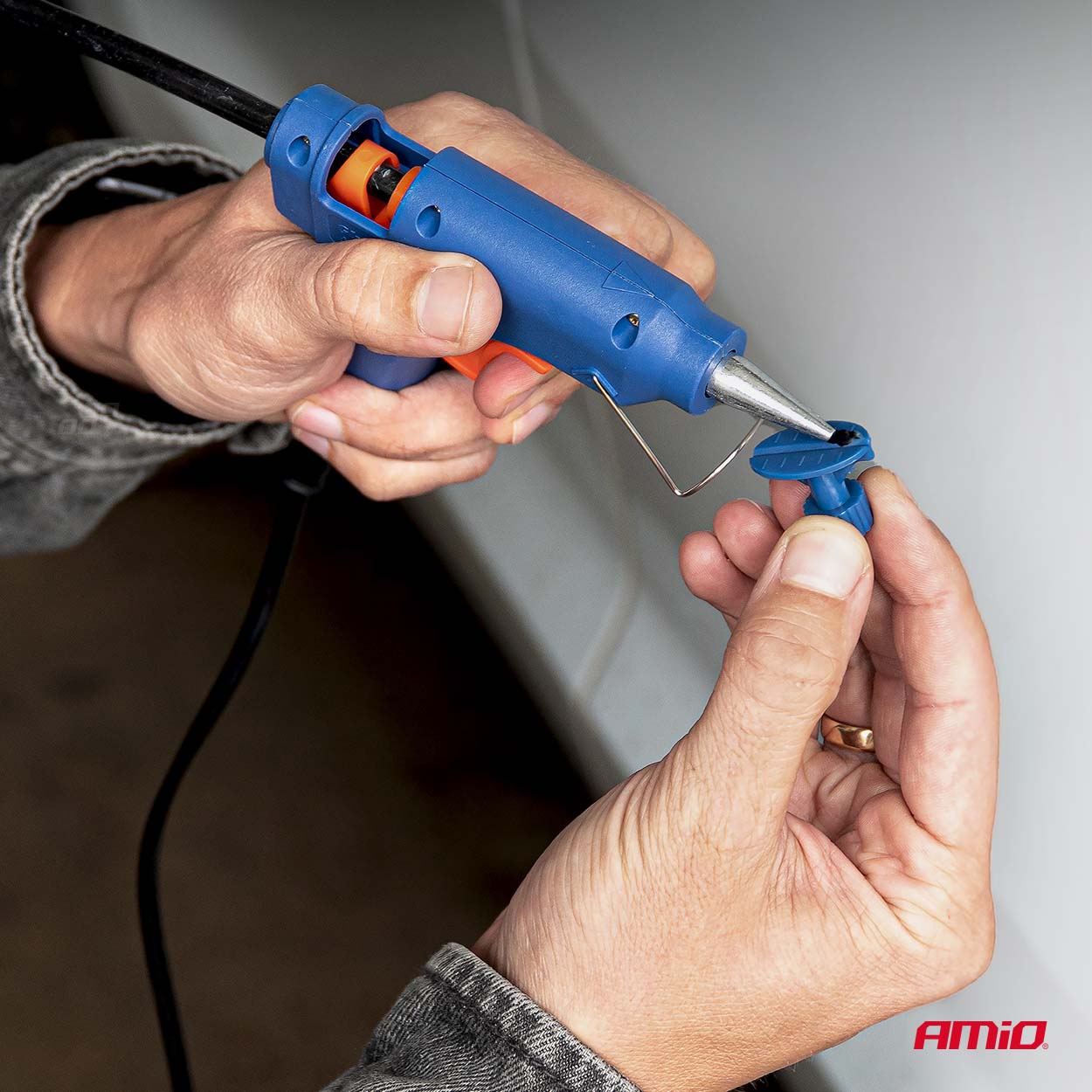 Amio Amio - Kit Επισκευής Λαμαρίνας από Λακούβες (Αμάξωμα Οχήματος) DIY Dent+Ding Repair Kit για Επιβατικά Αυτοκίνητα - 1 σετ (04599/AM) - Image 2