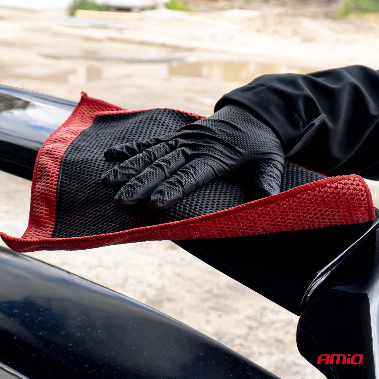 Amio Amio - Πανάκι Μικροϊνών για Εφαρμογή Πηλού διάσταση 30x30cm υλικό Microfiber - 1 τεμ. (04727/am) - Image 3