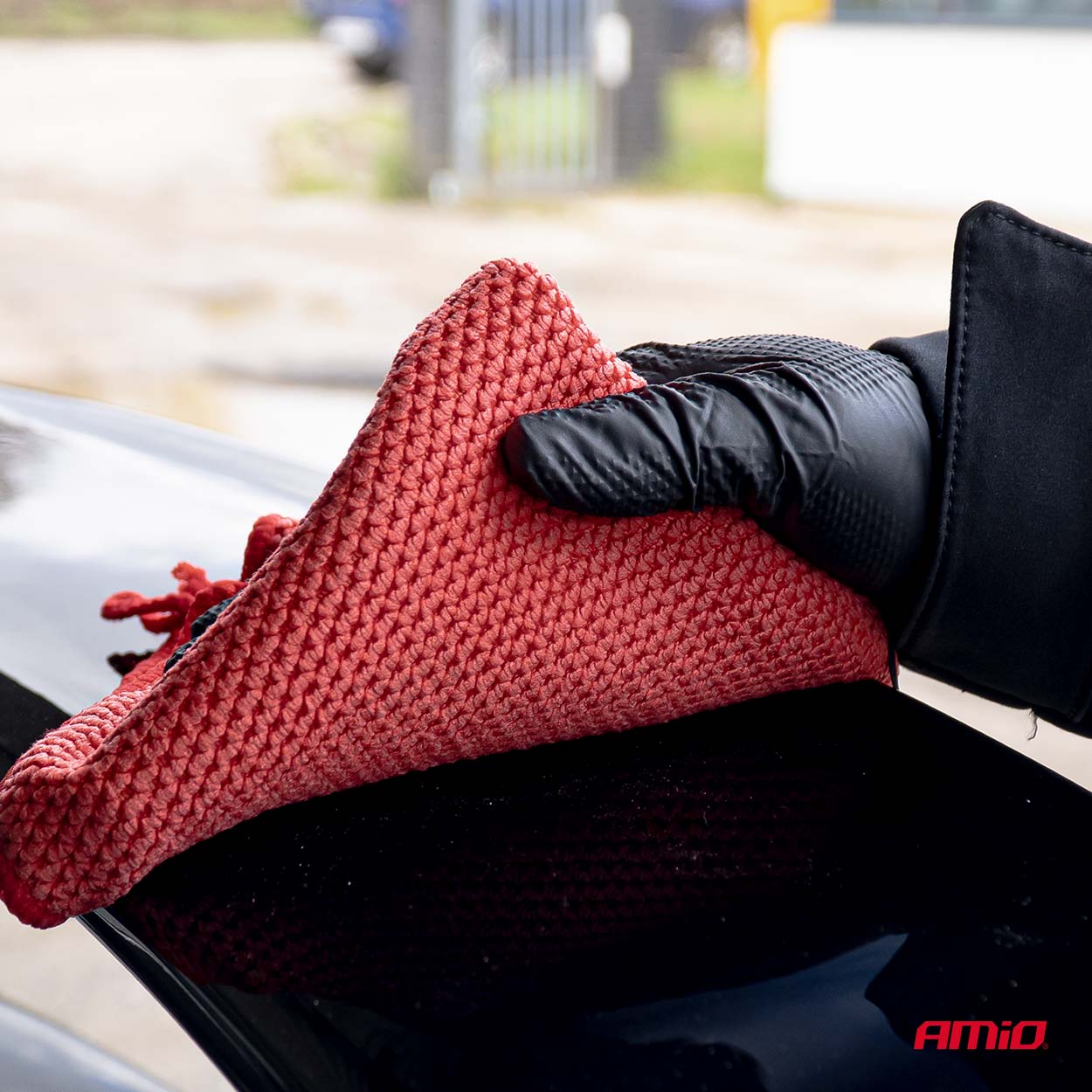 Amio Amio - Πανάκι Μικροϊνών για Εφαρμογή Πηλού διάσταση 30x30cm υλικό Microfiber - 1 τεμ. (04727/am) - Image 4