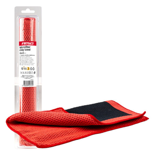 Amio Amio – Πανάκι Μικροϊνών για Εφαρμογή Πηλού διάσταση 30x30cm υλικό Microfiber – 1 τεμ. (04727/am)