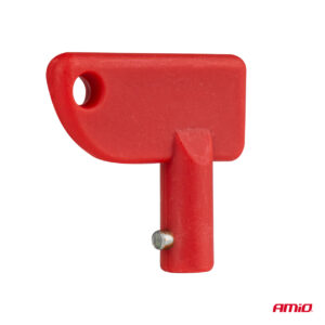 Amio Amio - Κλειδιά Κεντρικού Διακόπτη Ρεύματος Μπαταρίας υλικό Πλαστικό χρώμα κόκκινο - 10 τεμ (04805/AM)