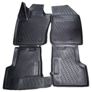 Novline ΠΑΤΑΚΙΑ ΣΕ ΣΚΑΦΗ TPE ΛΑΣΤΙΧΟ ΓΙΑ FIAT 500X 2014+  ΣΕ ΜΑΥΡΟ ΧΡΩΜΑ NOVLINE - 4 ΤΕΜ.