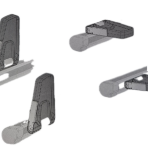 Nordrive Nordrive - Stop Πλαϊνά για Μπάρες Kargo Plus για Επιβατικά Αυτοκίνητα και Φορτηγά - 2 τεμ. (N11032)