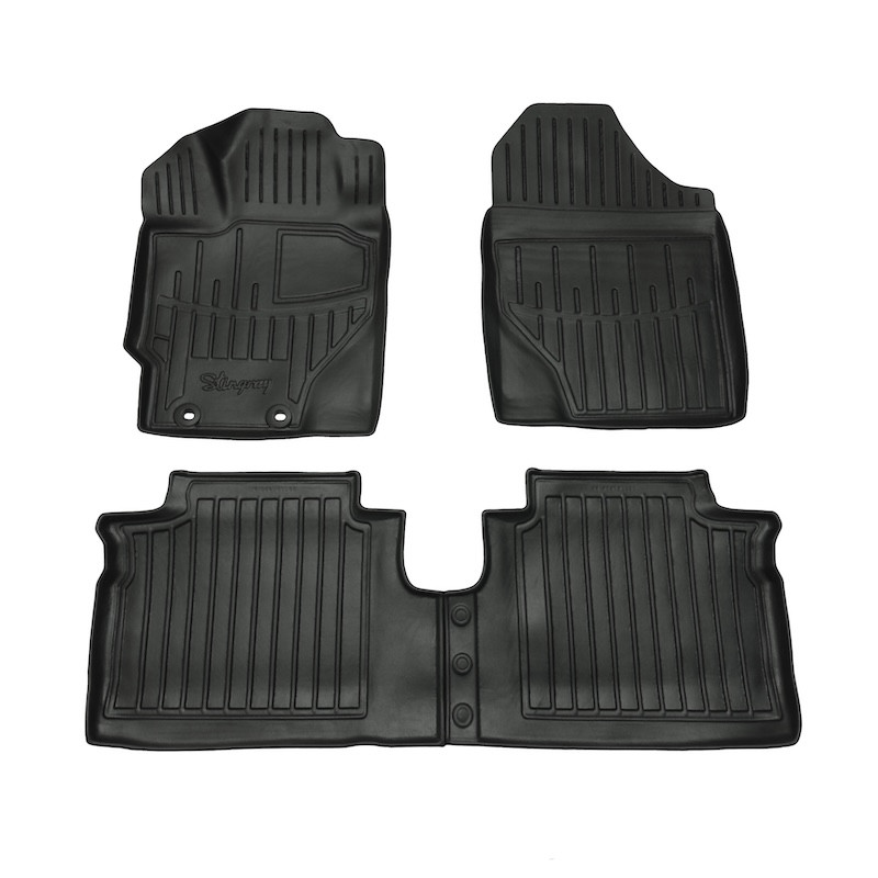 Race Axion Race Axion - Πατάκια Για Toyota Yaris III (XP13) 2011-2020 3πορτο / 5πορτο Λάστιχο Σκαφάκια Με Κουμπώματα για Επιβατικά Αυτοκίνητα - 4 τεμ. (5022574/ST)