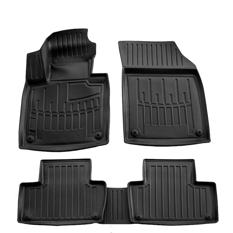 Race Axion Race Axion - Πατάκια Για Volvo XC90 (II) 2014-2024 5πορτο Λάστιχο Σκαφάκια Προστατευτικά Με Κουμπώματα για Επιβατικά Αυτοκίνητα - 5 τεμ. (5037045/ST)