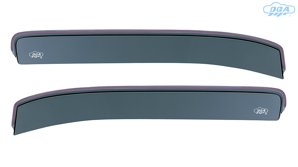 DGA DGA - Ανεμοθραύστες Εμπρός Παραθύρων τύπου Φιμέ για Ford Transit V / VI 2000-2013 2πορτο υλικό Plexiglass - 2 τεμ. (DGA08026)