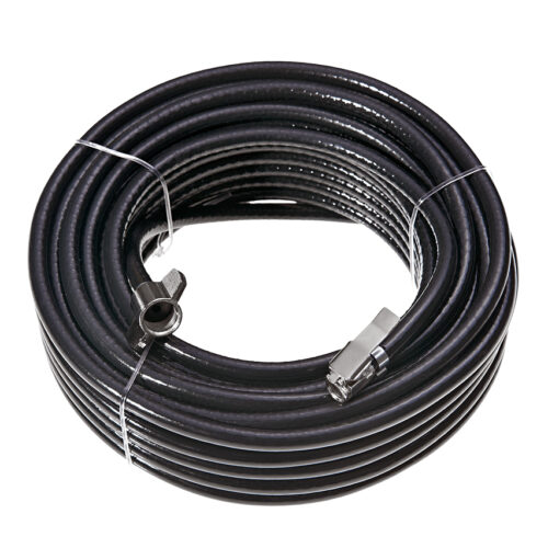 Amio Amio – Σωλήνας Φουσκώματος Ελαστικών με Άκρο M16 & Ταχυσύνδεσμο μήκος 16m σπείρωμα M16 χρώμα Μαύρο για Φορτηγά – 1 τεμ. (G07901KPL/AM)