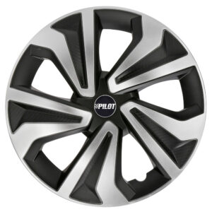 Lampa Lampa - Τάσια Vortexx διάσταση 15'' χρώμα μαύρα/ασήμι για Επιβατικά Αυτοκίνητα - 1 σετ (L3168.2)