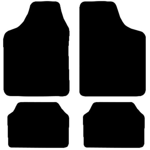 Race Axion Race Axion Πατάκια Αυτοκινήτου από Ποιοτική Μοκέτα Type B Μαύρο Χρώμα – σετ 4τεμ. (MAT.B7002-RX)