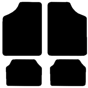 Race Axion Race Axion Πατάκια Αυτοκινήτου από Ποιοτική Μοκέτα Type C Μαύρο Χρώμα - σετ 4τεμ. (MAT.C7003-RX)