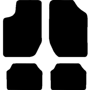 Race Axion Race Axion - Πατάκια Για Επιβατικά Αυτοκίνητα τύπου Type F υλικό Μοκέτα χρώμα Black - 4 τεμ. (MAT.F7006-RX)
