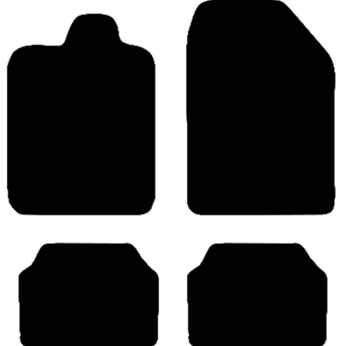 Race Axion Race Axion – Πατάκια Για Επιβατικά Αυτοκίνητα τύπου Type K υλικό Μοκέτα χρώμα Black – 4 τεμ. (MAT.K7008-RX)