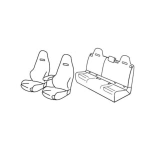 Lampa Lampa - Καλύμματα Καθισμάτων Superior για Mercedes Benz A-Class (W176) 10/2012 > 09/2015 5πορτο / Hatchback για Επιβατικά Αυτοκίνητα - 1 σετ (L.QF24005E)