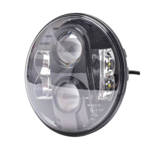 M-Tech M-Tech - Στρογγυλό Φανάρι WHL102 BLACK 7'' με 8 Cree LED (XML-10W) 9-36V 6000-6500K σε Μαύρο Χρώμα - 1 τεμ. (WHL102/MT)