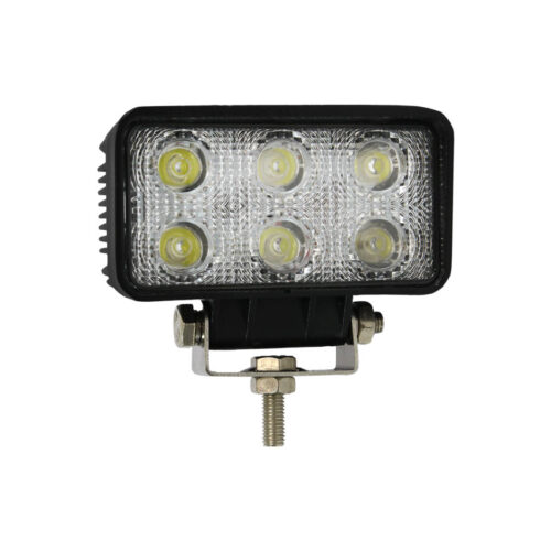 Amio Amio – Προβολέας Εργασίας LED AWL02 9-60V 18W 6000K 6 LED Spot για Ισχυρό Φωτισμό σε Καθημερινή Χρήση – 1 Τεμ. (01613/AM)