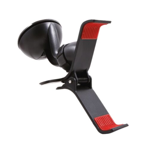 Amio Amio – Βάση Κινητού με Δαγκάνα Περιστρεφόμενη με Βεντούζα & Ροδέλα – Σταθερό Κράτημα & Ρύθμιση Θέσης – 1 Τεμ. (01705/AM)