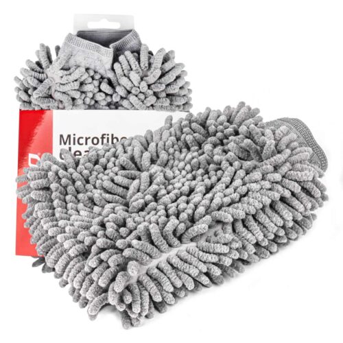 Amio Amio – Γάντι Πλυσίματος Μικροΐνας Cwash-09 διπλής όψης διαστάσεων 25x18cm για Καθαρισμό Χωρίς Γραμμές με Άνετη Εφαρμογή στο Χέρι – 1 Τεμ. (01750/AM)