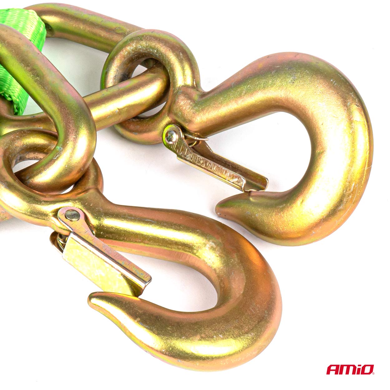 Amio Amio - Ιμάντας Ρυμούλκησης Βαρέως Τύπου Αντοχή 9000kg Μήκος 5m Πλάτος 60mm με 2 μεγάλους γάντζους για 4x4 off road και βαριά οχήματα με μέγιστη ασφάλεια - 1 Τεμ. (02015ZET/AM) - Image 3