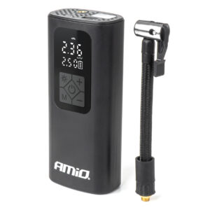 Amio Amio - ΚΟΜΠΡΕΣΕΡ ΑΕΡΑ ΜΕ USB-C 10BAR 150PSI 20L/MIN 40W ΜΕ ΨΗΦΙΑΚΗ ΟΘΟΝΗ & ΦΑΚΟ LED 1ΤΕΜ. (04377/AM)