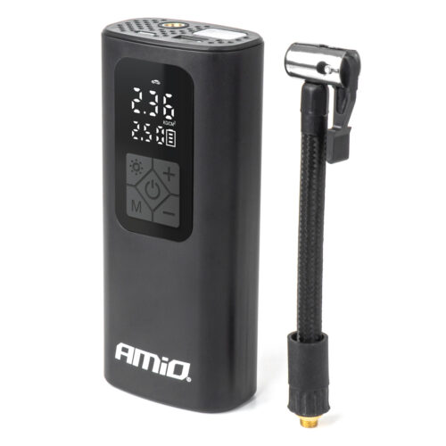 Amio Amio – ΚΟΜΠΡΕΣΕΡ ΑΕΡΑ ΜΕ USB-C 10BAR 150PSI 20L/MIN 40W ΜΕ ΨΗΦΙΑΚΗ ΟΘΟΝΗ & ΦΑΚΟ LED 1ΤΕΜ. (04377/AM)