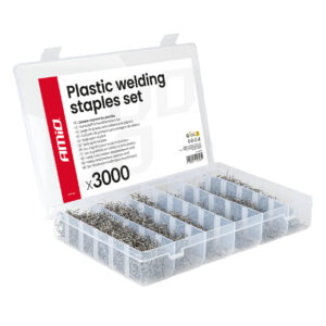 Amio Amio – Συνδετήρες Μεταλλικοί Επισκευής Πλαστικών 3000 Τεμ. για Σταθερή Συγκόλληση & Ανθεκτική Επισκευή – 1 Σετ (04743/AM)
