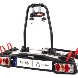 Amio Amio – Βάση Ποδηλάτου Κοτσαδόρου TBC-01/2 για 2 Ποδήλατα με Αναδίπλωση & Κλείδωμα για Ασφαλή Μεταφορά – 1 Τεμ. (02582/AM)