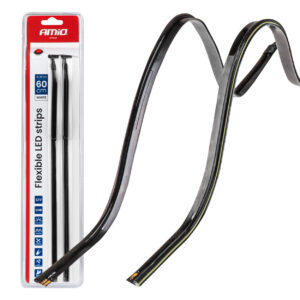 Amio Amio – Ταινία LED COB 12V Λευκή 2x30cm Flexible Πλαϊνού Φωτισμού για Σήμανση & Καθαρό Φως – Σετ 2 Τεμ. (04575/AM)