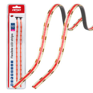 Amio Amio – Ταινία LED COB 12V Ροζ 2x30cm Flexible για Εντυπωσιακό Εσωτερικό Φωτισμό & Easy Install – Σετ 2 Τεμ. (04570/AM)