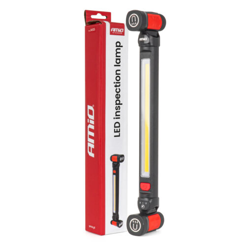 Amio Amio – Φακός Εργασίας LED COB 10W USB-C 4400mAh με Διπλό Γάντζο & Μαγνήτη για Ισχυρό Φωτισμό & Μέγιστη Ευελιξία – 1 Τεμ. (04505/AM)