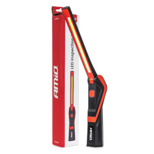 Amio Amio – Φακός Εργασίας LED COB 5W USB-C 2600mAh με Μαγνήτη & Γάντζο για Ισχυρό Φωτισμό & Ευελιξία – 1 Τεμ. (04504/AM)