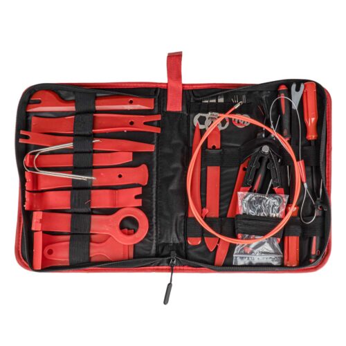 Amio AMIO – Εργαλεία Αφαίρεσης Πλαστικών Καμπίνας & Ταπετσαρίας 40 Τεμ. για Γρήγορη Αποσυναρμολόγηση & Ασφαλή Εργασία – Σετ 40 Τεμ. (04747/AM)