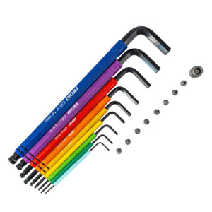 Amio Amio – Κλειδιά Allen Imbus CR-V 1.5-10mm με Μύτες & Αντάπτορα Heavy Duty για Σταθερή Τοποθέτηση Εργαλείου & Καθημερινή Χρήση – Σετ 18 Τεμ. (04787/AM)