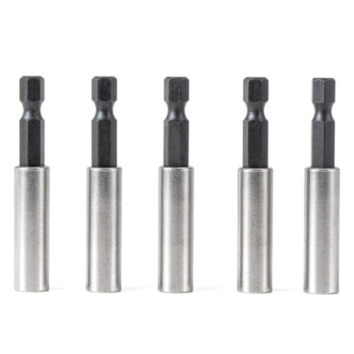 Amio Amio – Μαγνητικοί Αντάπτορες για Μύτες Κατσαβιδιού HEX 1/4″ Heavy Duty για Σταθερή Τοποθέτηση Εργαλείου & Καθημερινή Χρήση – Σετ 5 Τεμ. (04783/AM)
