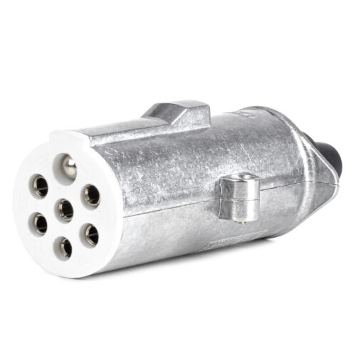 Amio Amio – Πρίζα Κοτσαδόρου 24V 7PIN Type S Αλουμινίου Heavy Duty για Ασφαλή Σύνδεση & Καθημερινή Χρήση – 1 Τεμ. (04791/AM)