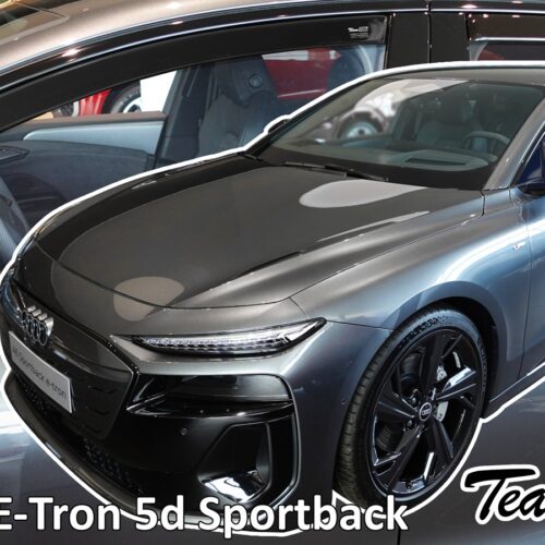 Heko Heko – Ανεμοθραύστες για Audi A6 E-Tron 5 Doors Sportback (έκδοση με κάμερες) 2024+ Σετ Αυτοκινήτου Απο Εύκαμπτο Φιμέ Πλαστικό – 4 τεμ. (ΑΝΕΜ.SET10296)